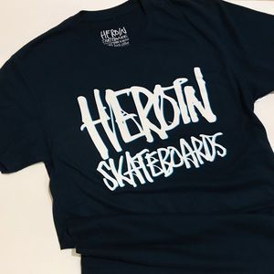 Heroin Skateboards Skate Tee